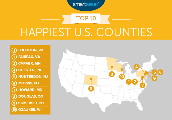 The Happiest Places in America