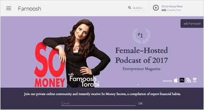 Farnoosh Torabi: Financial Expert Profile