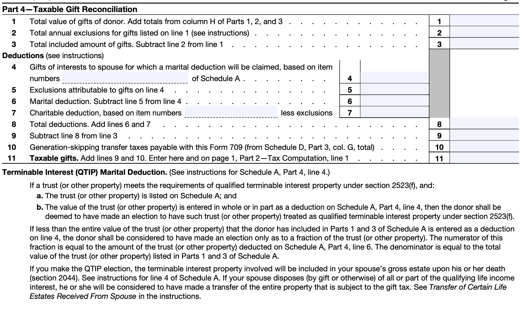 SmartAsset: How to Fill Out Form 709
