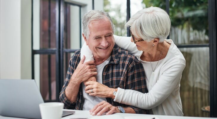 A husband and wife discussing how to avoid paying taxes on an inherited annuity.