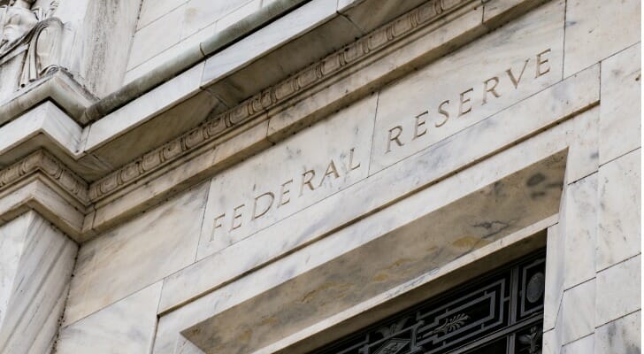 Federal Reserve building in Washington, D.C.