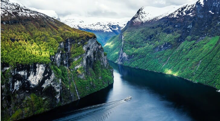 A Norwegian fjord