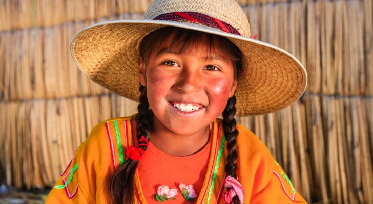 Bolivian girl