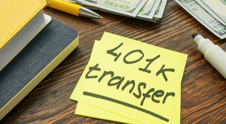401(k) transfer documents