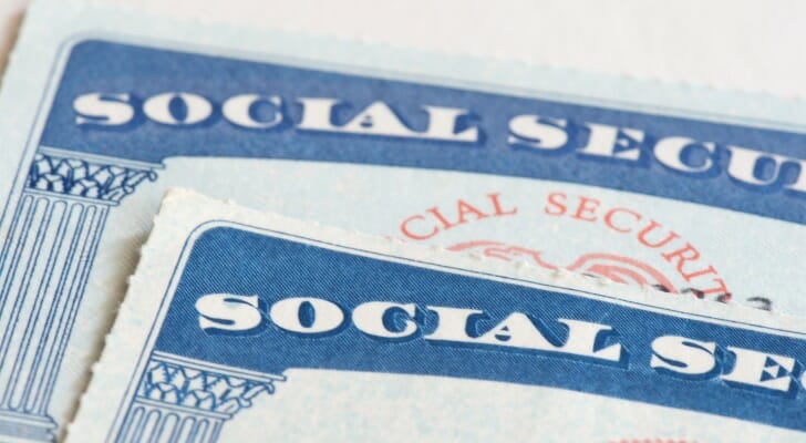 Image shows two Social Security cards. New legislation seeks to repeal the windfall elimination provision and replace it will a new formula.