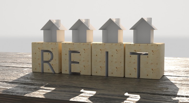 "REIT" spelled out in block letters