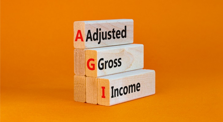 Adjusted gross income (AGI) helps determine a person's tax liability.