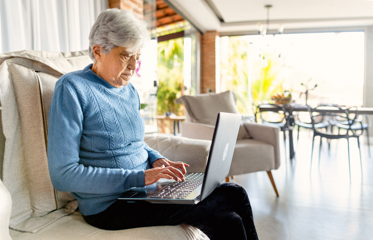 A senior makes adjustments to her retirement and estate plans. 