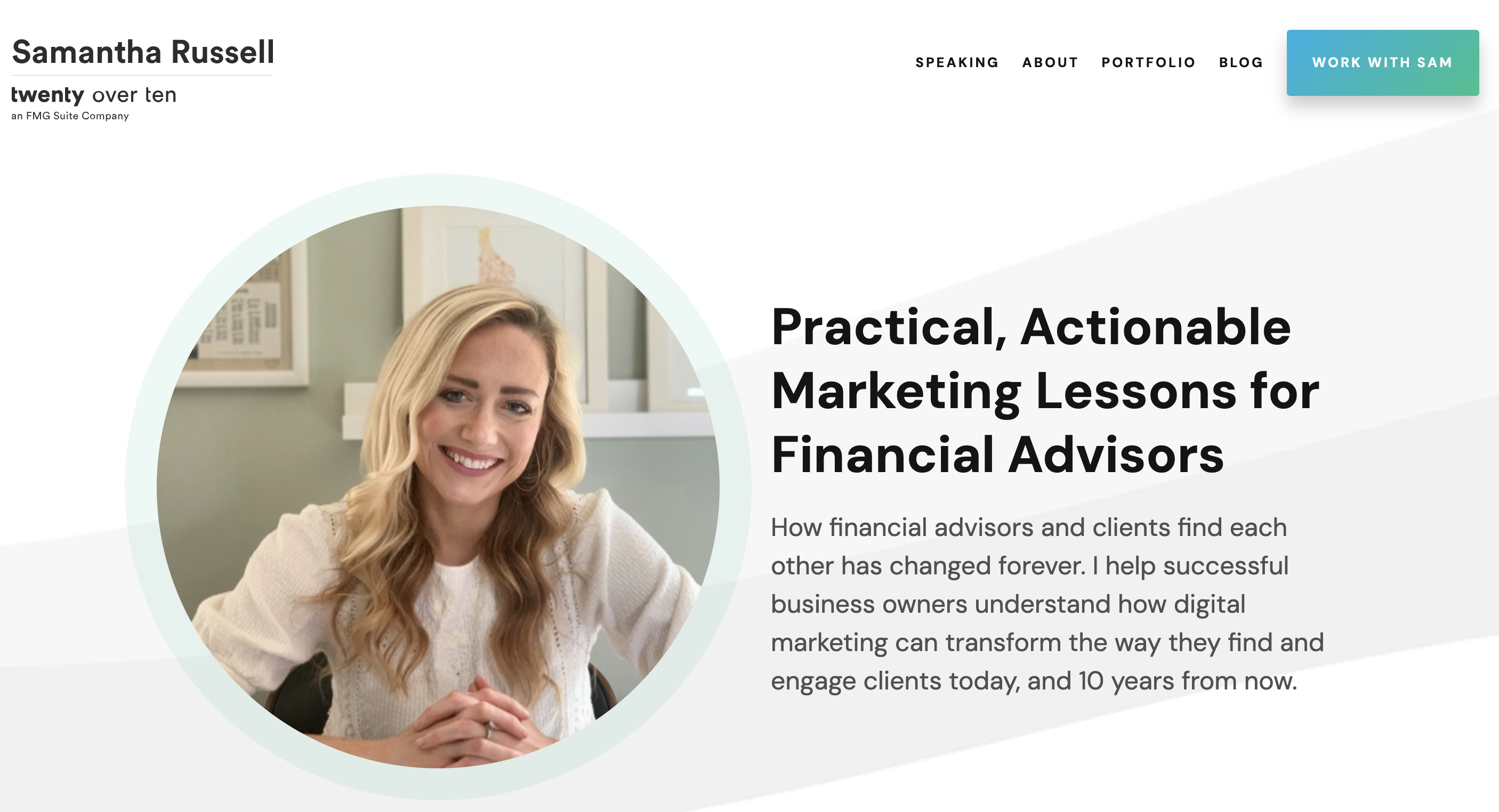 Popular Financial Influencers for Advisors to Follow: Samantha Russell