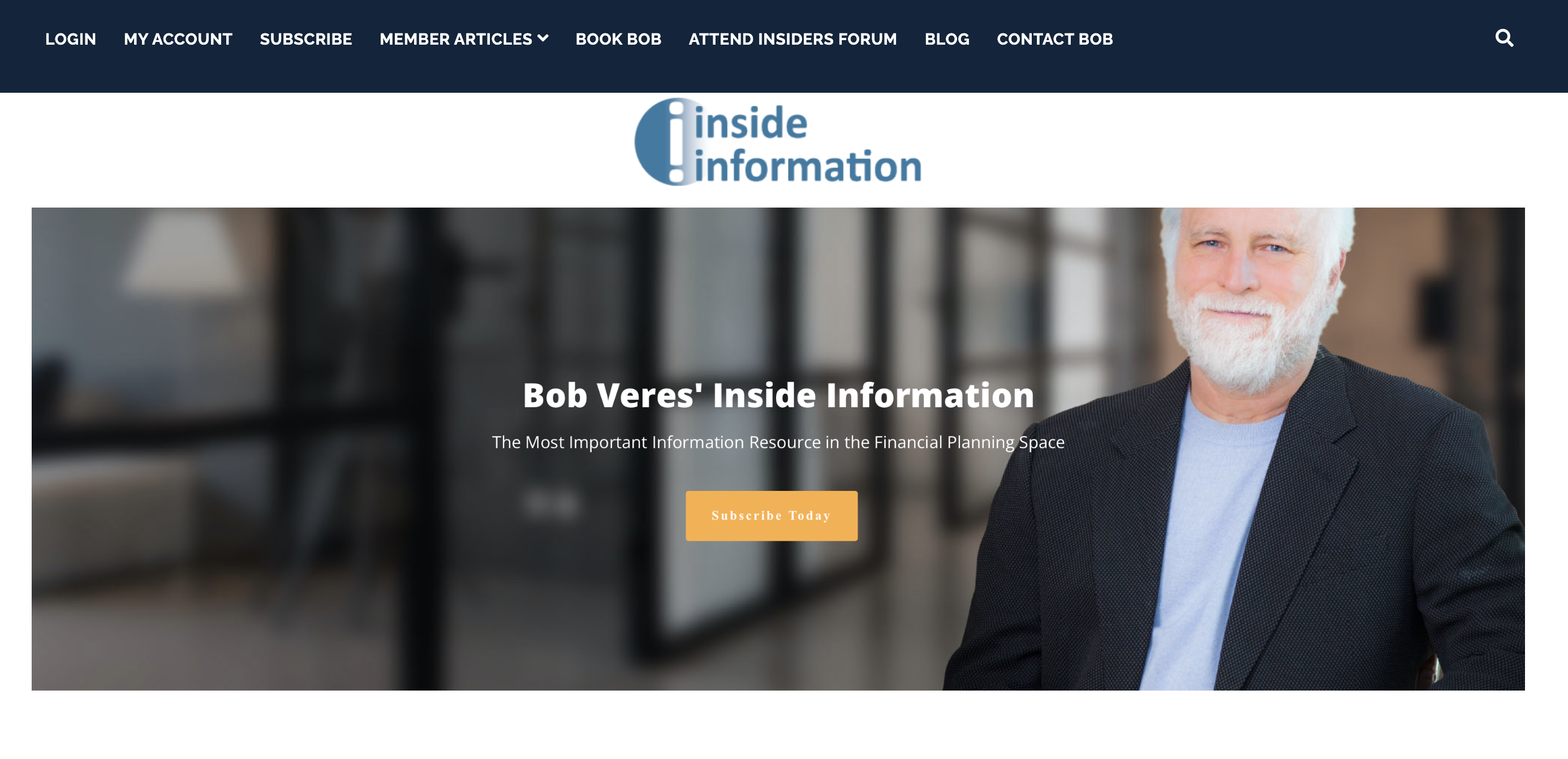 Popular Financial Influencers for Advisors to Follow: Bob Veres