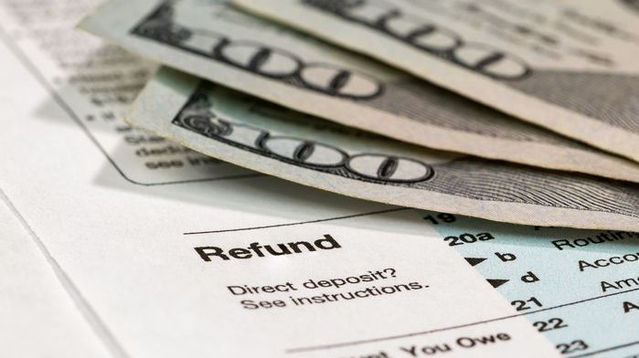 Receiving a tax refund likely means you overpaid your taxes during the previous year.