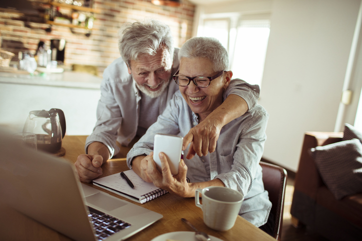 A senior couple following basic steps to report their backdoor Roth IRA.