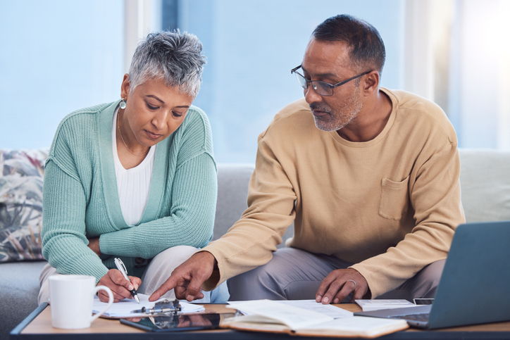A couple enrolled in a high deductible health plan (HDHP) sets up an HSA.