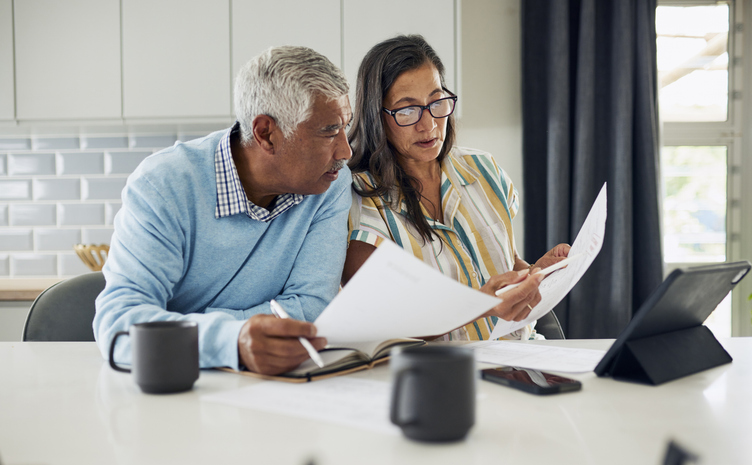 A couple reviews how to create an investment plan for retirement.