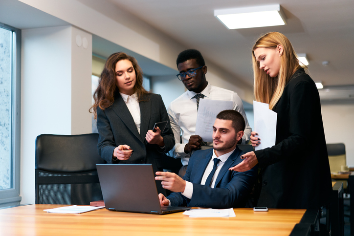 Financial advisors teaming up to write a business continuity plan.