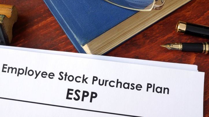 An employee stock purchase plan (ESPP) allows employees to buy company shares at a reduced price.