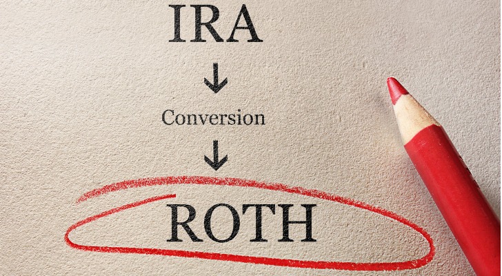 A Roth conversion is a common retirement planning maneuver but it triggers a tax bill in the year in which it's completed. 