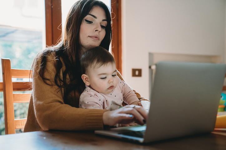 A mom reviewing the terms of a family trust.