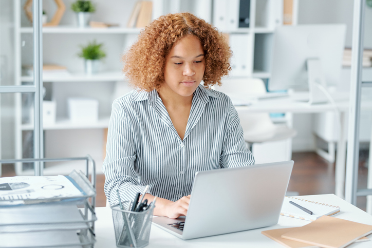 An investor reviews her portfolio.