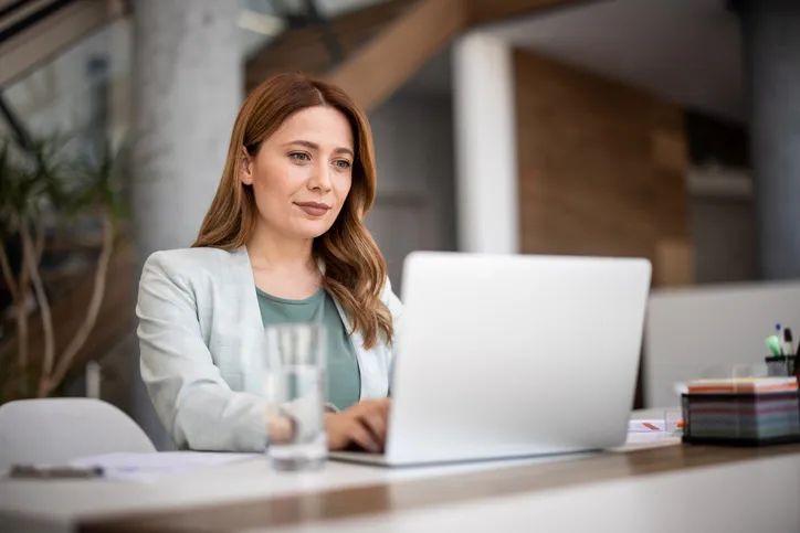 An investor evaluating her investment objectives.