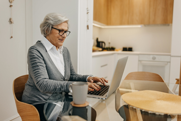 A senior makes updates to her estate plan.