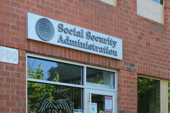 A Social Security Administration building.