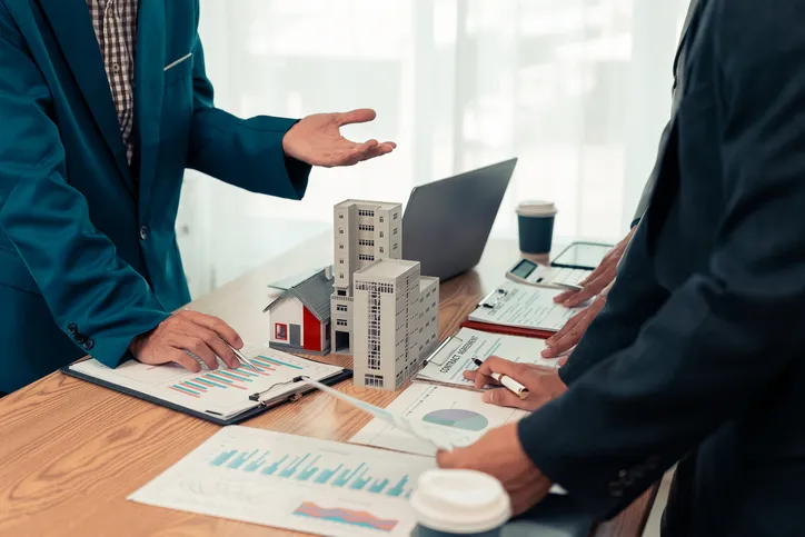 An investor buying an investment property.
