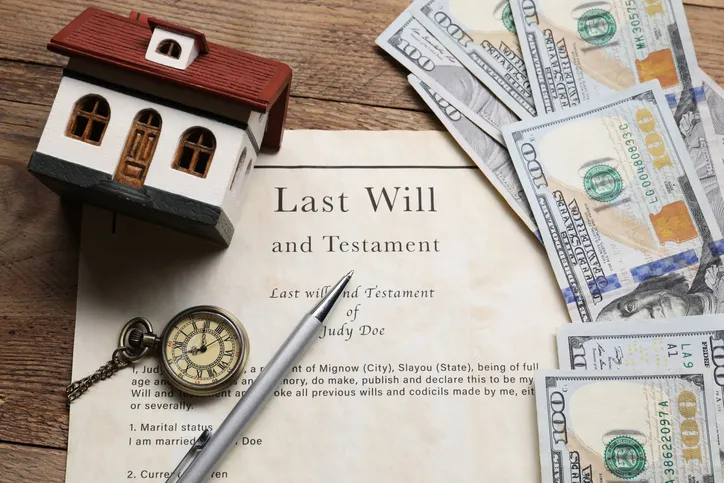 A last will and testament.