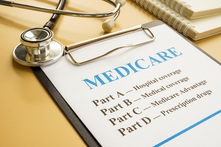 A Medicare form.